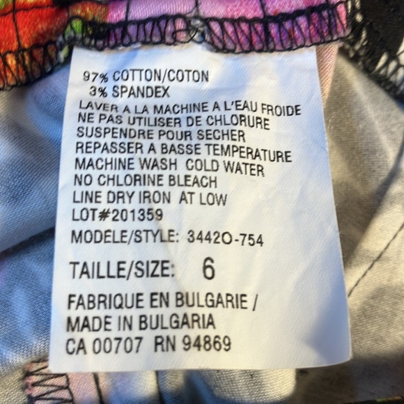 TRIBAL Stretch-Extensible Size 6 97% Cotton/3% Spandex - Picture 7 of 12